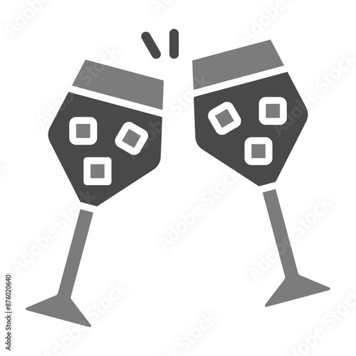 Juice glasses Icon