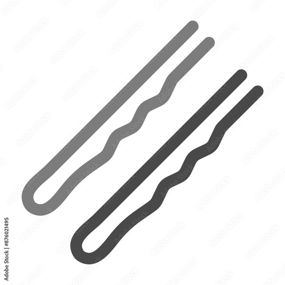 Bobby pin Icon Bobby pin Icon