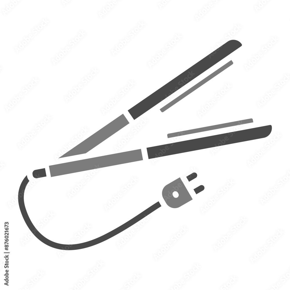 Straightener Icon Straightener Icon