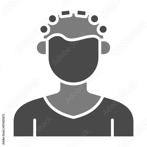 Hair curler Icon