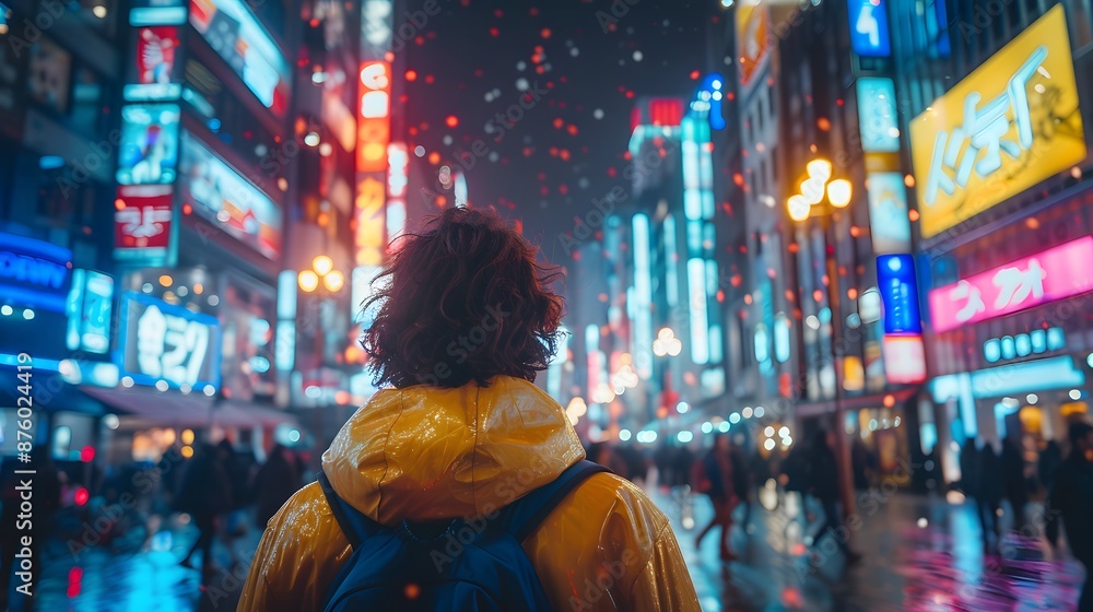 Urban Exploration: Vlogging a Vibrant Nighttime Stroll in the City Urban Exploration: Vlogging a Vibrant Nighttime Stroll in the City