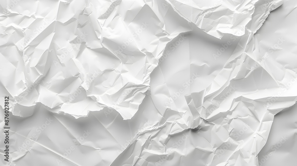 White paper sheet texture background with crumpled wrinkled and rough pattern, empty blank paper page material for any design. White paper sheet texture background with crumpled wrinkled and rough pattern, empty blank paper page material for any design.
