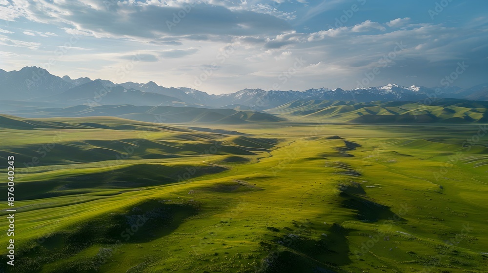 Obraz premium A mountain plateau