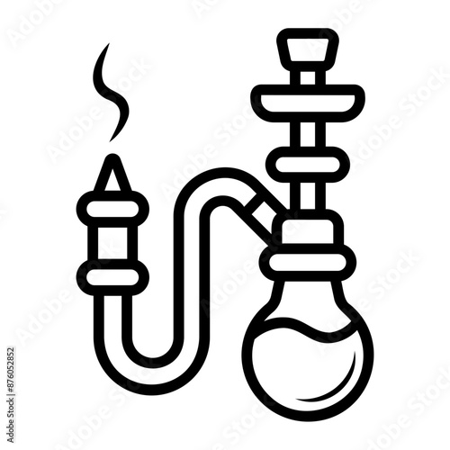 hookah Line Icon