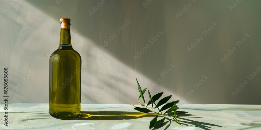 A bottle of wine, olive oil, a bottle mockup, Advertising, a place for text, a logo. A bottle of wine, olive oil, a bottle mockup, Advertising, a place for text, a logo.