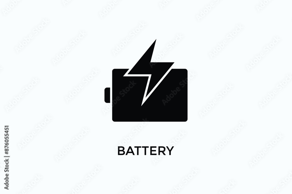 Battery Vector Icon Or Logo Illustration Battery Vector Icon Or Logo Illustration