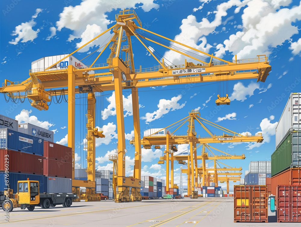 Container-Terminal Container-Terminal