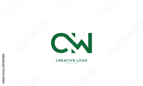 CW Abstract initial monogram letter alphabet logo design Free Download CW Abstract initial monogram letter alphabet logo design - GFXLoad