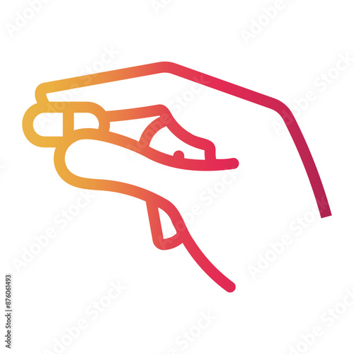 drug Line Gradient Icon