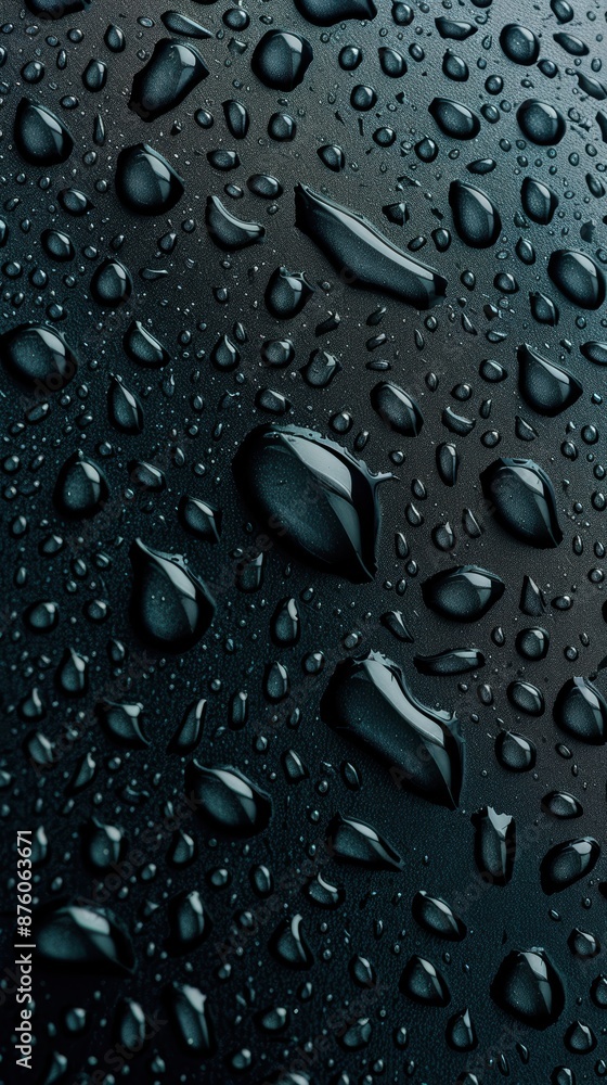 Water drops on background Water drops on background