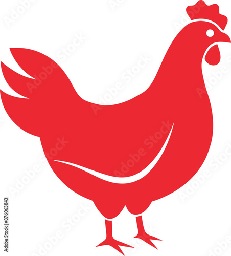hen and rooster