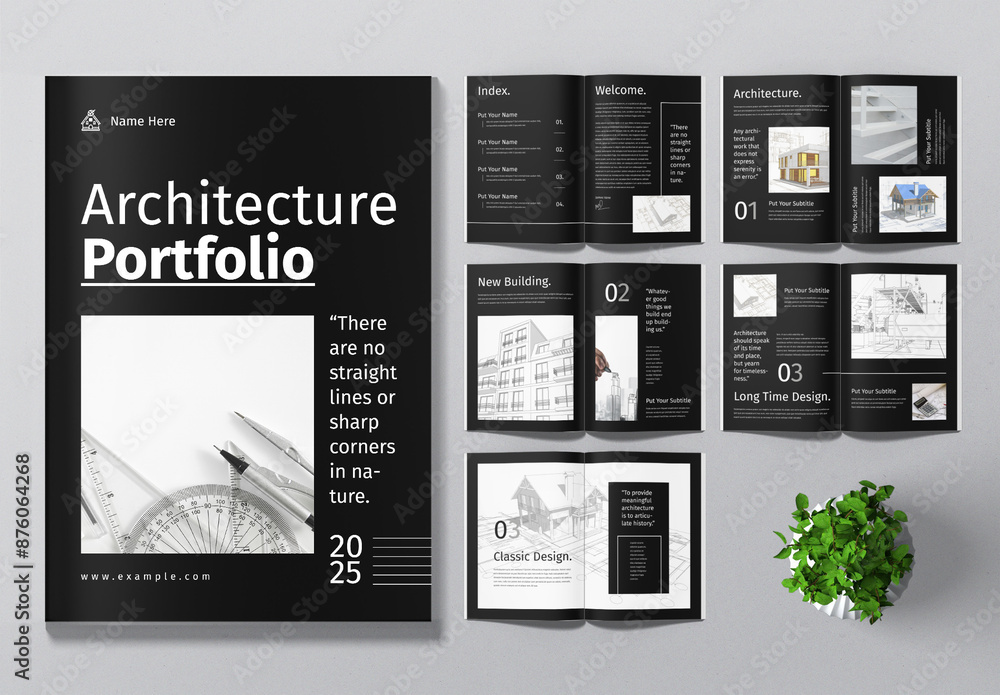 Architecture Layout Stock Template | Adobe Stock