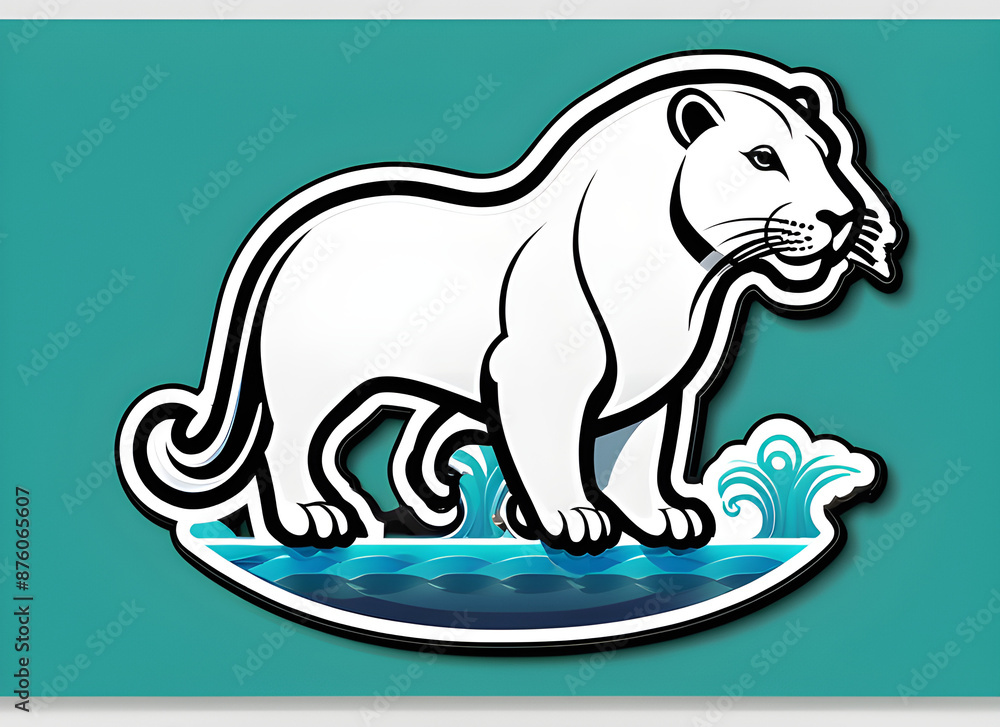 Obraz premium sea ​​lion generative ai