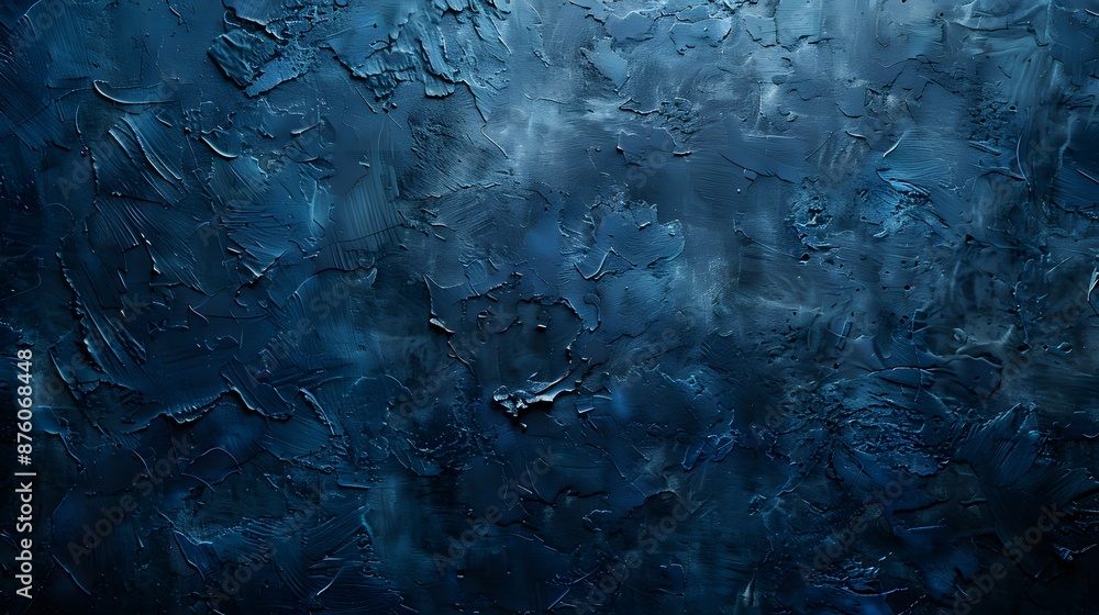 Grunge navy dark blue abstract texture background. Blue paint on old vintage concrete stucco wall surface with grain pattern for template banner graphic creative art card design, backdrop, wallpaper. Grunge navy dark blue abstract texture background. Blue paint on old vintage concrete stucco wall surface with grain pattern for template banner graphic creative art card design, backdrop, wallpaper.