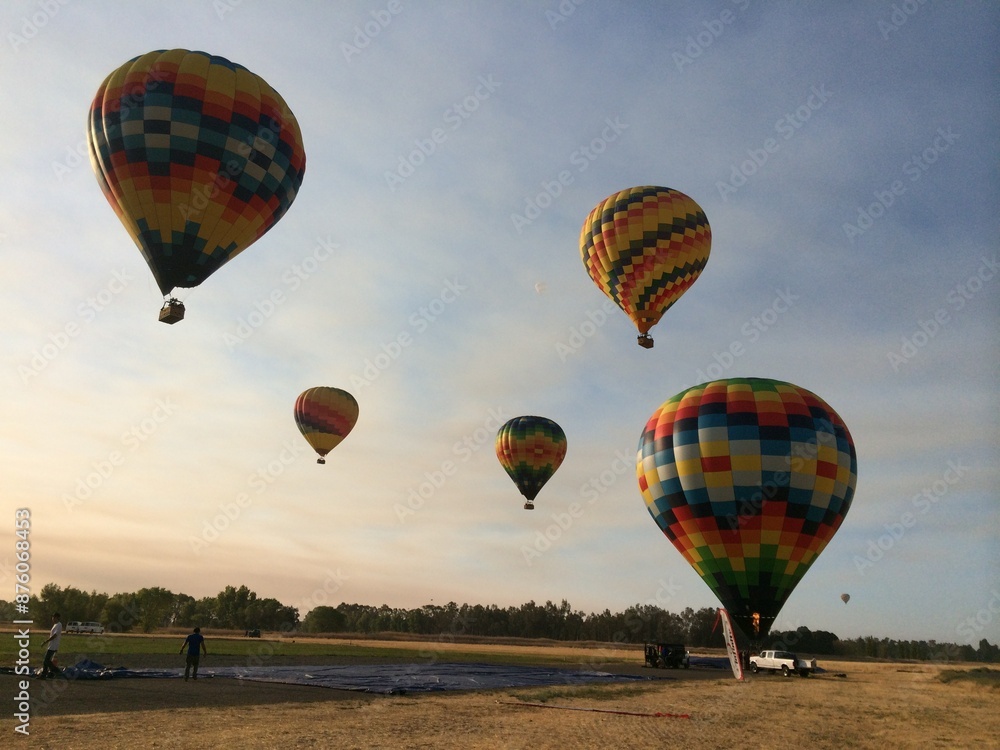 Obraz premium hot air balloon