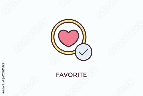 Favorite Vector Icon Or Logo Illustration