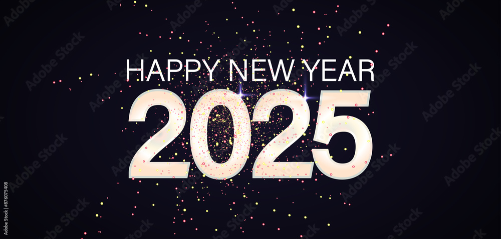 Get into the spirit of the new year with a colorful wallpaper displaying Get into the spirit of the new year with a colorful wallpaper displaying