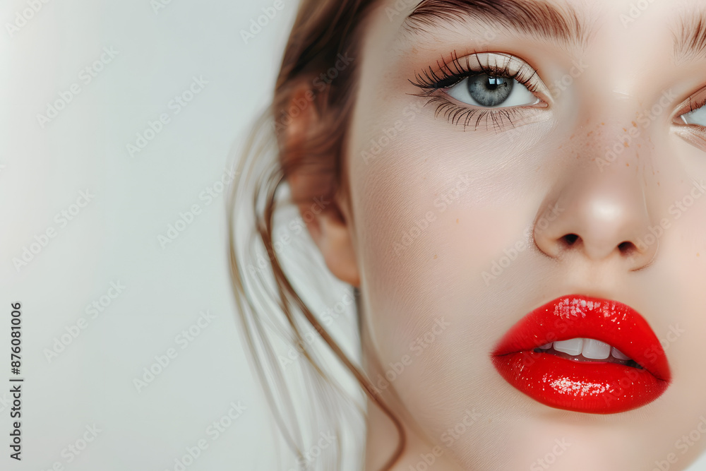 Glamour Beauty Portrait of Fashionable Woman Glamour Beauty Portrait of Fashionable Woman