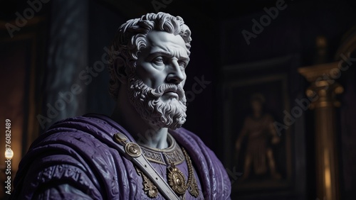 Majestic Roman Statue © Василь Тігай