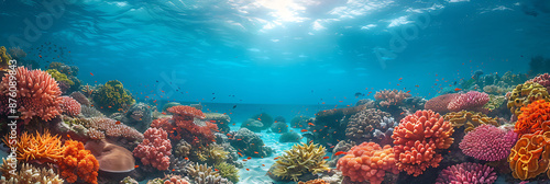 Vibrant Coral Reefs Snorkeling Paradise