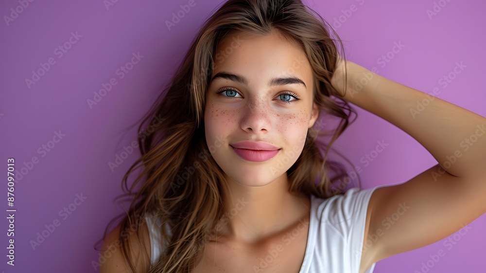 pop art style photo effect strong woman potrait shot pop art style photo effect strong woman potrait shot