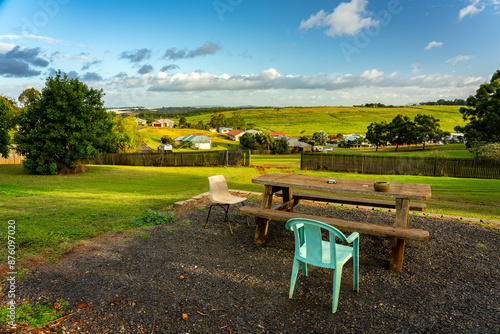 Picturesque picnic area in Childers, Queensland, Australia photo