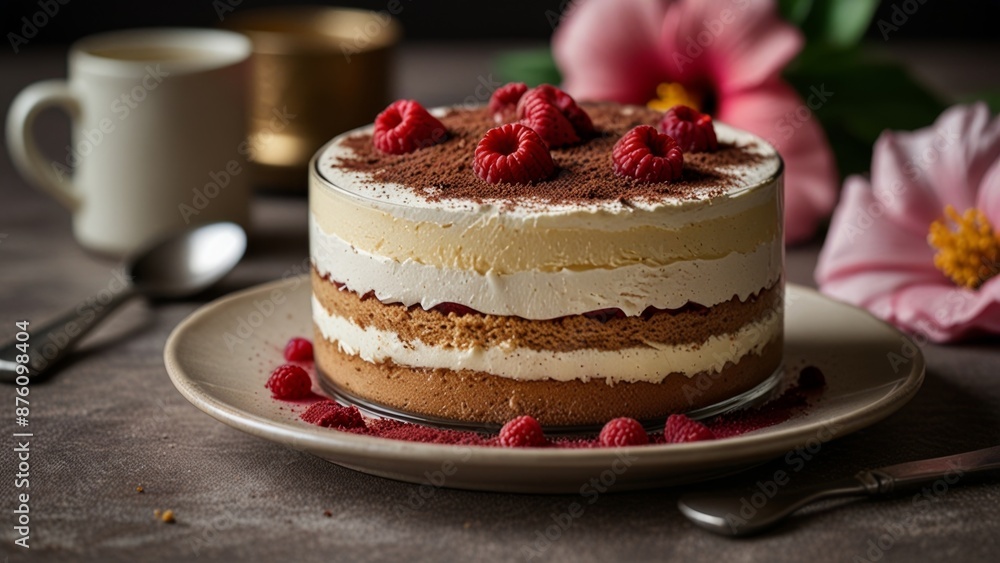 Raspberry Layered Dessert Delight Raspberry Layered Dessert Delight