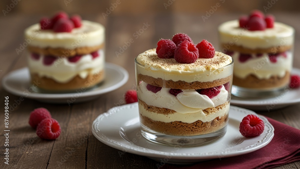 Delicious Raspberry Dessert Delicious Raspberry Dessert