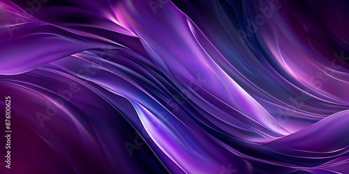 Abstract purple silk fabric waves background © Mona -33 Desing