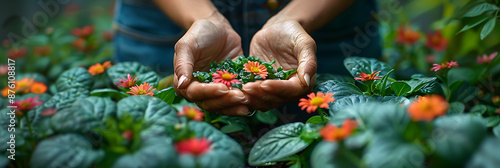 Serenity in Bloom: Lush Garden Moments