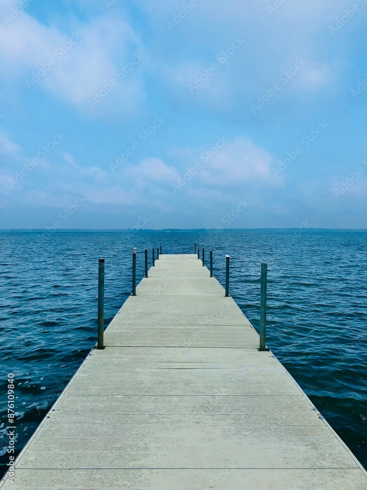 Dock on a lake
