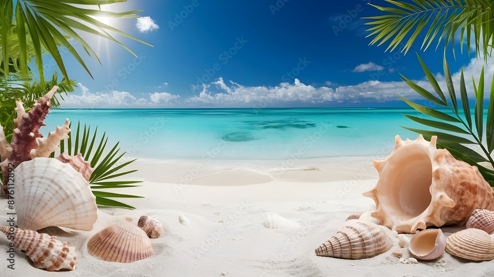 seashells on the beach seashells on the beach