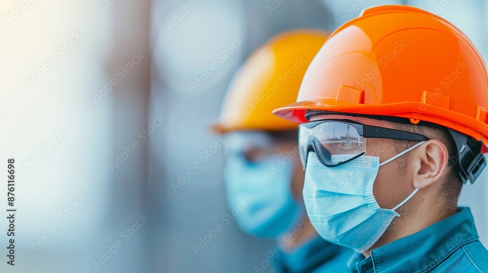 Engineers silhouette and double exposure integrated with an oil refinery setting, illustrating expertise in energy production and industrial processes. Clean and Clear Color, Realistic Photo, , Engineers silhouette and double exposure integrated with an oil refinery setting, illustrating expertise in energy production and industrial processes. Clean and Clear Color, Realistic Photo, ,