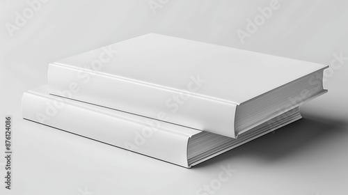 2 sides of the book, front and back cover, both covers, book both sides, white books, book mockup, mockup, Book cover design, clean book, few leafs