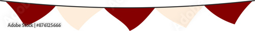 Free Download flag hanging decoration Indonesian independence day - GFXLoad