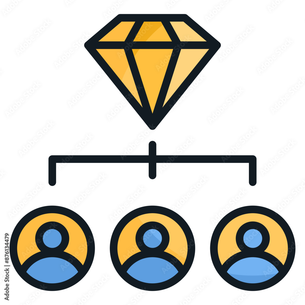 Shareholder Value Icon Element For Design Shareholder Value Icon Element For Design