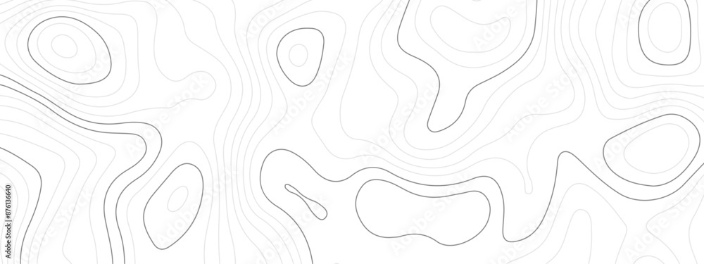 Abstract topographic wavy curve line background. Topography map pattern, Geographic curved relief. Topographic lines background. Vector illustration. Abstract topographic wavy curve line background. Topography map pattern, Geographic curved relief. Topographic lines background. Vector illustration.
