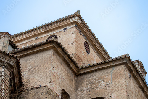 Walking in the historical center in Antequera, Spain