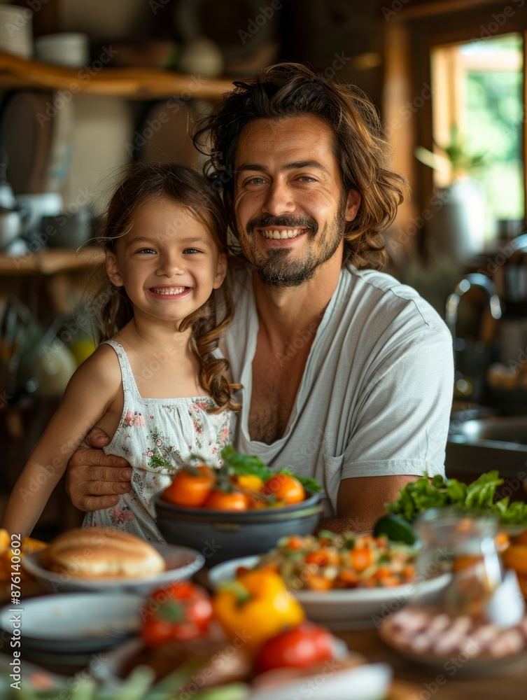 Joyful Family, Happy family enjoying healthy meal Fresh meal together Joyful Family, Happy family enjoying healthy meal Fresh meal together