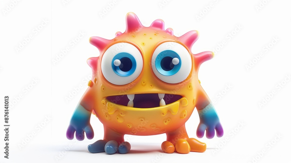 3D monster cartoon character 3D monster cartoon character