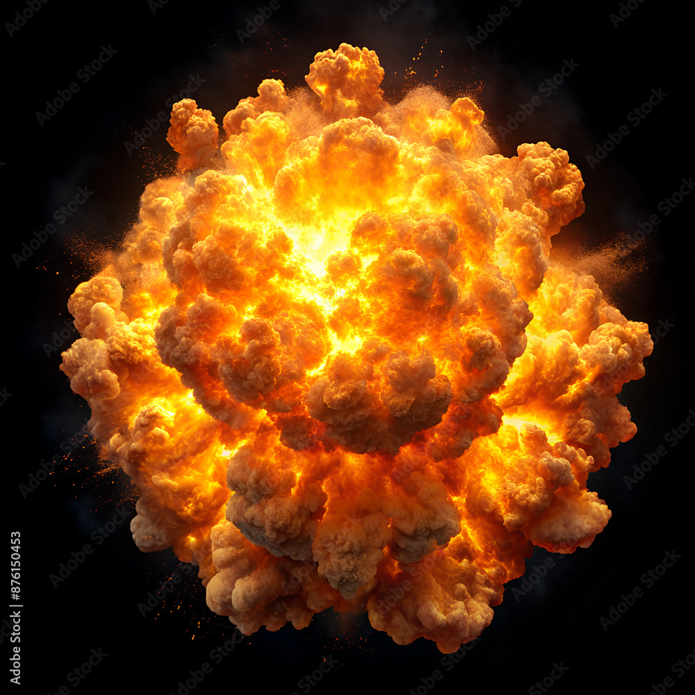 explosion of fire isolated explosion of fire isolated