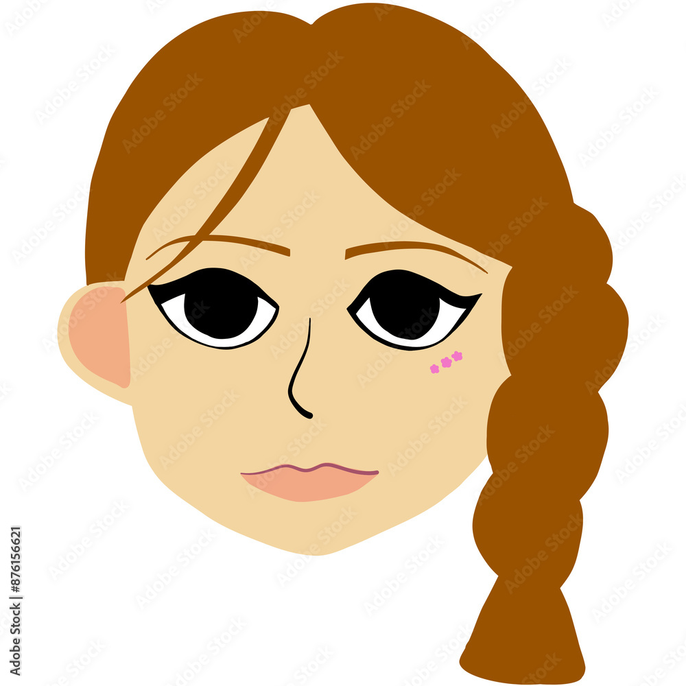 Portraits of Women with Various Ethnicities and Hair Colors