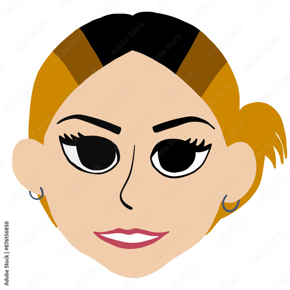 Fototapeta premium Portraits of Women with Various Ethnicities and Hair Colors