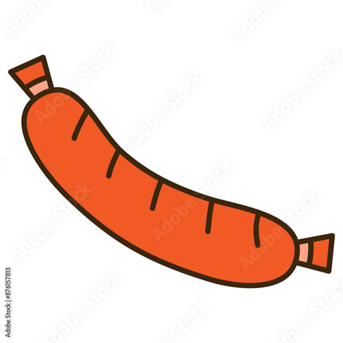 sausage cartoon