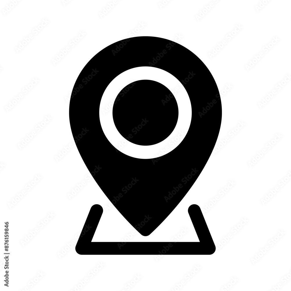Location Icon Vector Symbol Design Illustration Location Icon Vector Symbol Design Illustration
