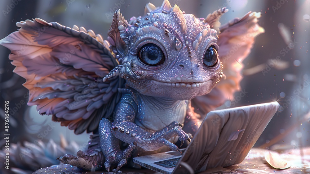 Strange Winged Creatures with Gadgets Strange Winged Creatures with Gadgets