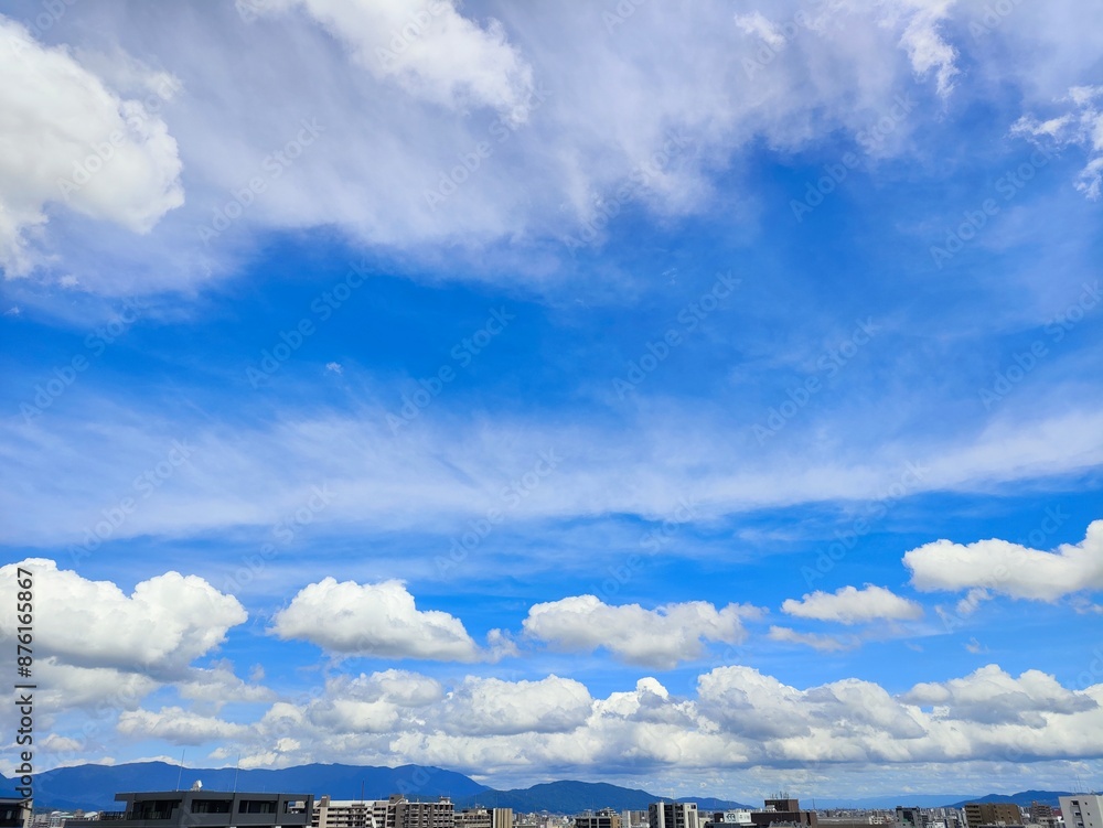 clouds in the sky