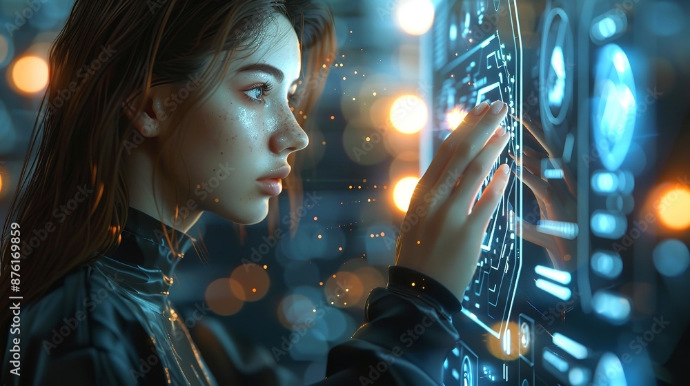 Business, technology, internet and network concept. Young businessman thinks over the steps for successful growth: Business, technology, internet and network concept. Young businessman thinks over the steps for successful growth: