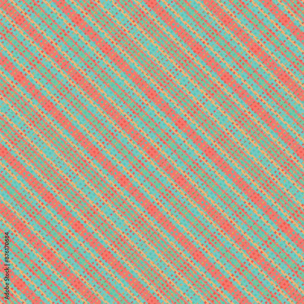 Tartan plaid pattern with texture.