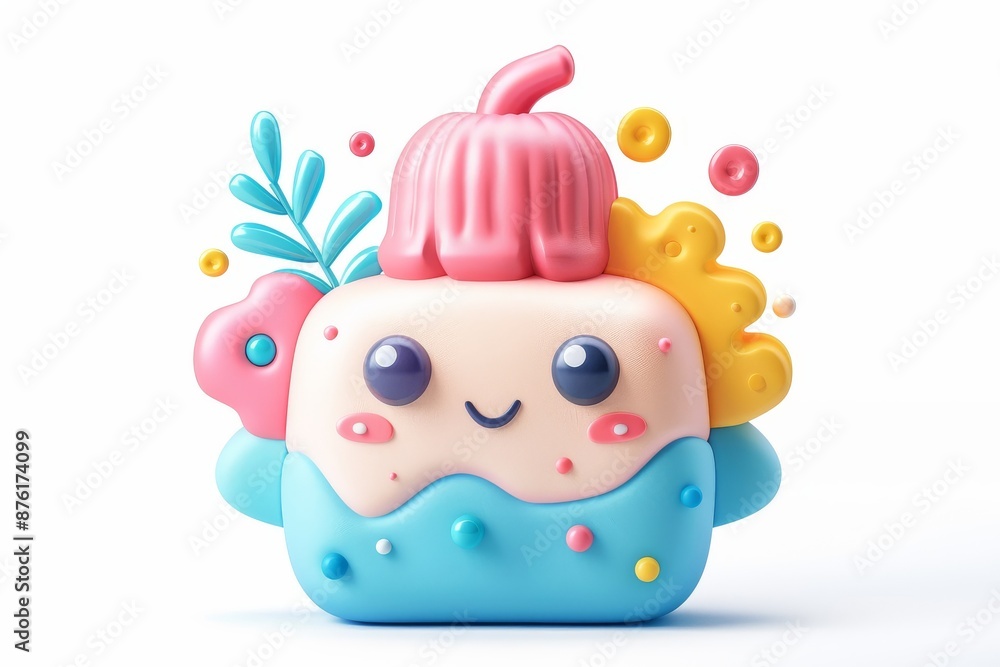 a kids body wash bottle, fun bathroom product, cartoon style, playful elements, a kids body wash bottle, fun bathroom product, cartoon style, playful elements,